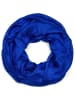 styleBREAKER Seidiger Einfarbiger Loop in Royalblau