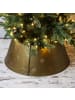 MARELIDA Weihnachtsbaumrock Abdeckung für Baumständer D: 57cm in gold