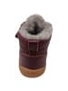 bisgaard Klettschuh Barefoot Becky TEX in Rot