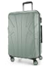 suitline 3er Kofferset Rollkoffer Hartschalen-Koffer Reisetrolleys TSA in Mint