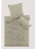 Hessnatur Renforcé Bettwäsche Set in pastelloliv