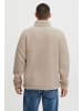 11 Project Troyer PRDenes  21300942-ME  Teddy-Sweater mit Troyerkragen in Natur