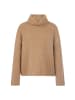 MARC CAIN COLLECTIONS Rollkragenpullover Knitted in Germany in Tannin