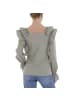 Ital-Design Bluse in Olive