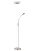 Globo lighting Deckenfluter "GANINA" in silver