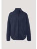Hessnatur Fleece Jacke in mitternachtsblau