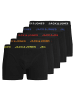 Jack & Jones Boxershort 5er Pack in Schwarz