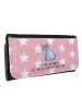 Mr. & Mrs. Panda Wallet Einhorn Nashorn mit Spruch in Rot Pastell