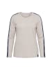 LAURASØN Sweatshirt in grau melange