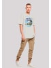 F4NT4STIC Heavy Oversize T-Shirt YES Chrome Island in lightasphalt