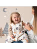 Schlummersack Schlafsack mit Füßen und umklappbaren Bündchen, 3.5 TOG in Orange