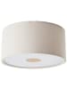 Brilliant BRILLIANT flauschiger Teddystoff, 23 x 45 cm, 3 x E27, Textil, beige f