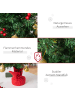 HOMCOM Weihnachtsbaum in Grün 40L x 40B x 60H cm