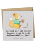 Mr. & Mrs. Panda Klappkarte Mediengestalter Herz mit Spruch in Grau Pastell