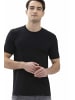 Mey Rundhals T-Shirt für Herren in schwarz
