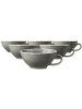 Seltmann Weiden 6er Set Teetassen Beat Color Glaze in 140 ml in Perlgrau