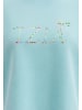 IZIA Women Sweatshirt in Aqua