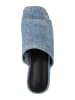 VAN HILL Plateau Sandaletten Allison in Blau Denim