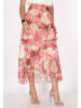 faina Damen Rock in Pink Mehrfarbig