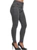 Tazzio Jeans "F107" - Skinny Fit - in Anthrazit