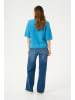 Kaffe Strickpullover KAsylvie Loose fit in Malibu Blue