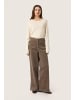 Soaked in Luxury Casual Hose SLHelle Gerade Passform in Morel