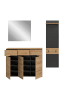 ebuy24 Garderobenmöbel Canu Eiche 180 x 37 cm