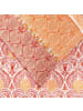 Bassetti Fein Satin Kuschelkissenbezug Nairobi in orange-rot