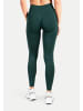 SMILODOX Leggings Trixy Scrunch in Petrol