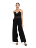 Vera Mont Jumpsuit mit Cut-Outs in Schwarz