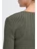 Oxmo Rundhalspullover OXISOLRAY in Grün