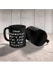 Mr. & Mrs. Panda Tasse Spruch Handwerker Lebensart mit Spruch in Schwarz