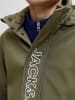 JACK & JONES Junior Softshell Jacke in Grape Leaf