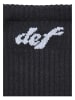 DEF Basic Socks in black