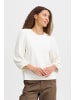 PULZ Jeans PZJANE 3/4 sleeve Tshirt regular fit in Cloud Dancer