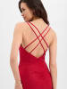 Marie Lund Abendkleid in rot - 0002