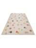 Smart Kids Teppich "Dana" in Creme Beige/Rosa/Grün/Gelb