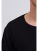 CASH-MERE.CH Rundhals Pullover in Schwarz
