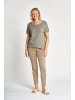 ZHRILL T-Shirt ZHRAHEL AOP OLIVE in OLIVE