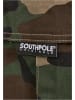 Southpole Cargo-Hosen in braun Flecktarn