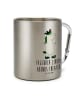 Mr. & Mrs. Panda Thermobecher Einhorn Joker mit Spruch in Silber