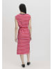 Hessnatur Jersey Kleid Midi Regular in rosa