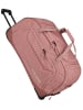 travelite Reisetasche mit Rollen Kick Off Rollenreisetasche XL in Rosé