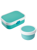 Mepal Obst- und Bentobox Campus in Türkis 300 & 750 ml in türkis
