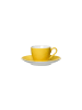 Ritzenhoff & Breker 6er Set Espressotassen und -untertassen Doppio 80 ml in Gelb