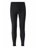 Hessnatur Hessnatur Longpants PURE FUNCTION aus Bio-Merinowolle und Seide in schwarz