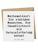 Mr. & Mrs. Panda Deluxe Karte Spruch Mathematiker Unendlichkeit ... in Weiß