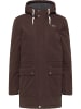 ICEBOUND Herren Winterparka in Dunkelbraun