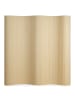Homestyle4u Paravent Raumteiler in Hellbraun 250x200 cm