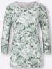 WITT WEIDEN Shirt in mint-grau-bedruckt